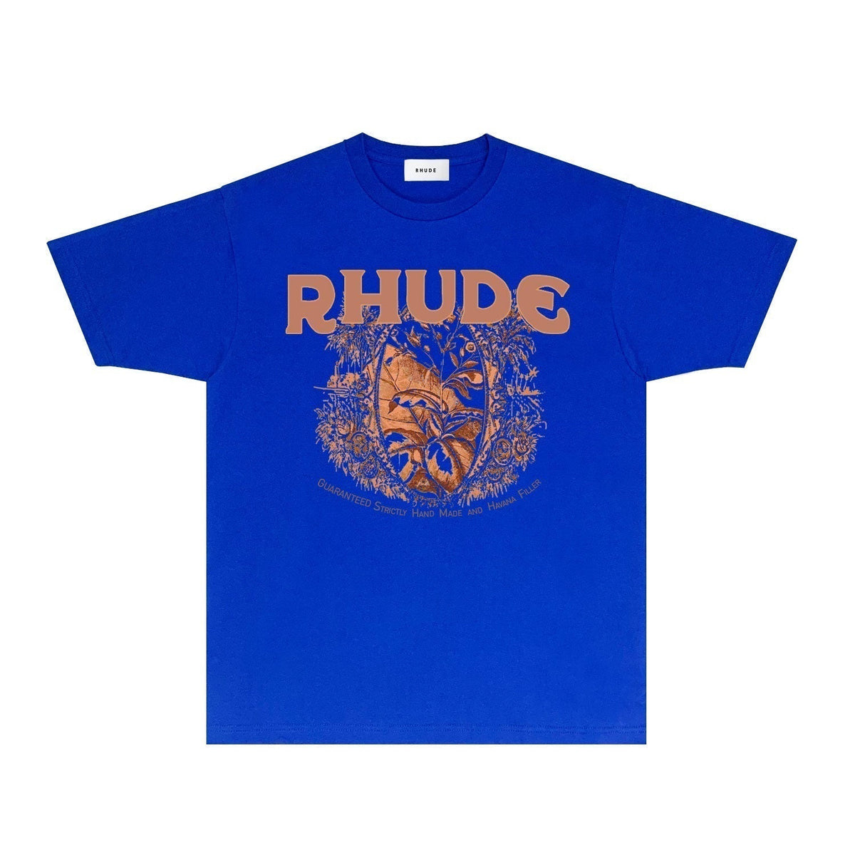 Rhude T-shirts Printed Trendy Pure Cotton