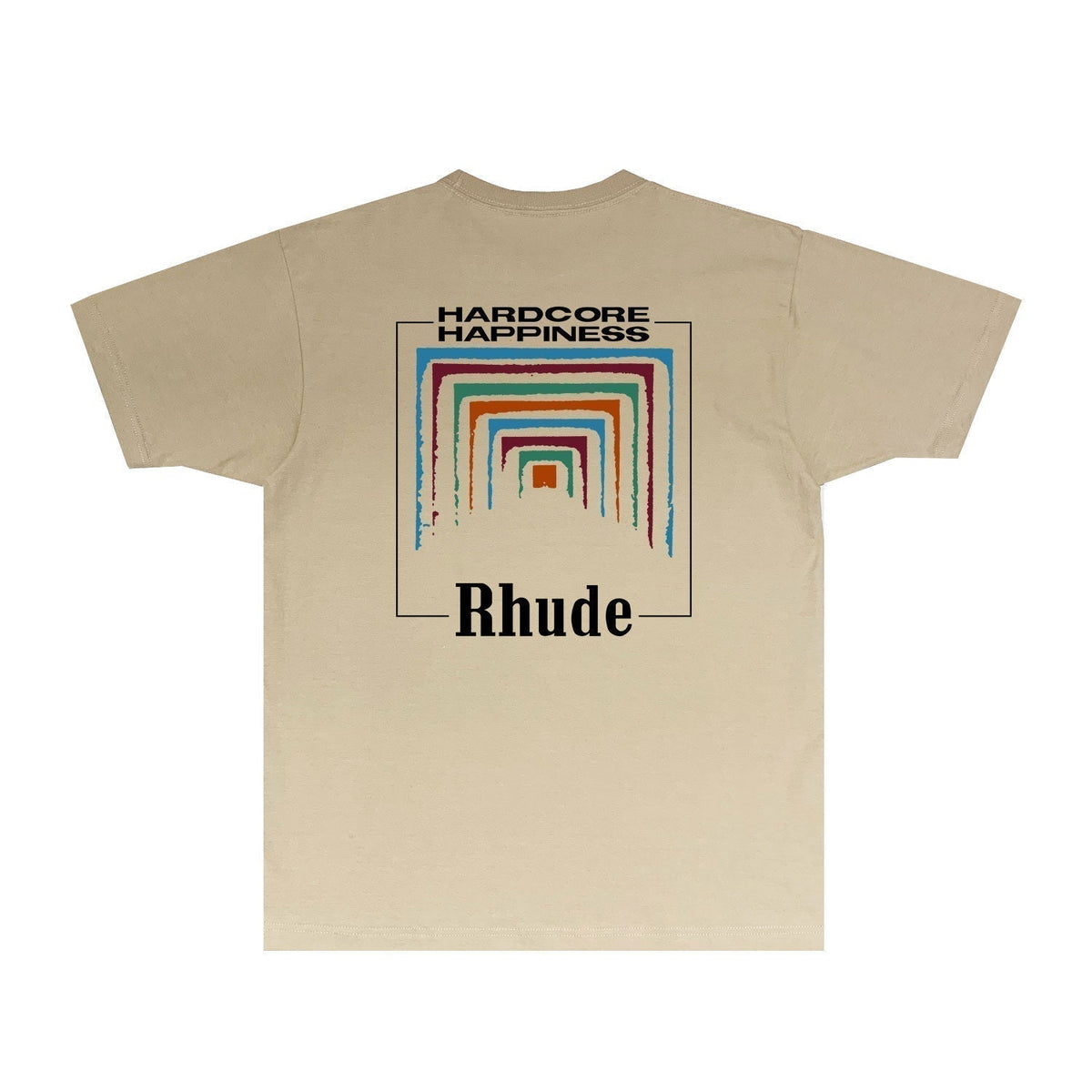 Rhude T-shirts Printed Trendy Pure Cotton