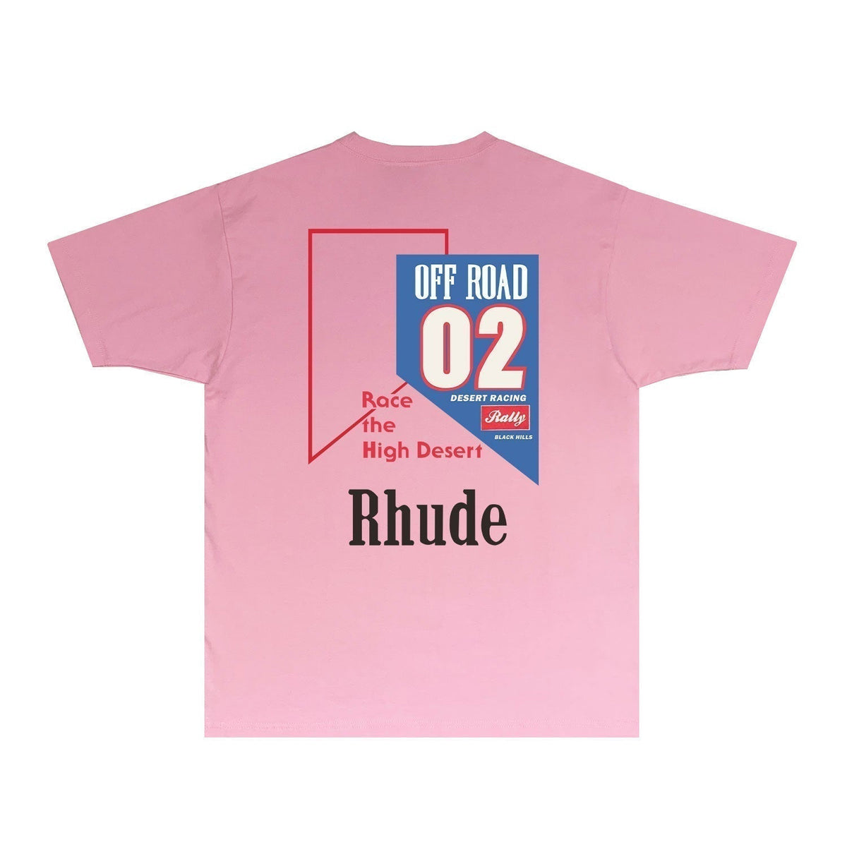 Rhude T-shirts Printed Trendy Pure Cotton