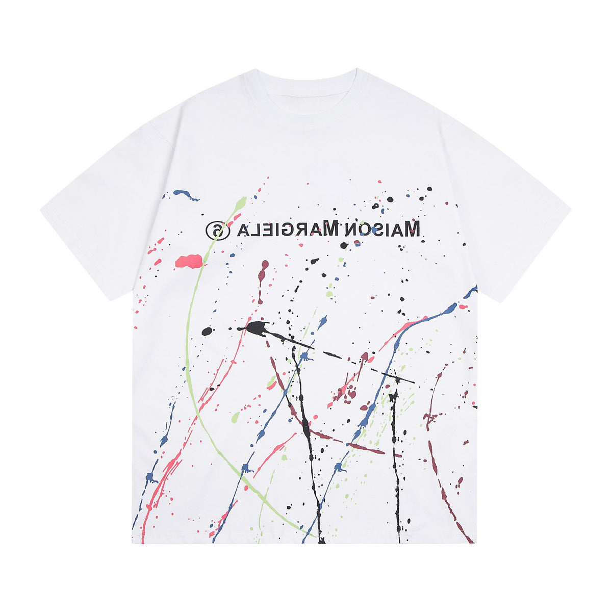 Maison Margiela T-shirt Crew Neck Loose Short Sleeve T-shirt