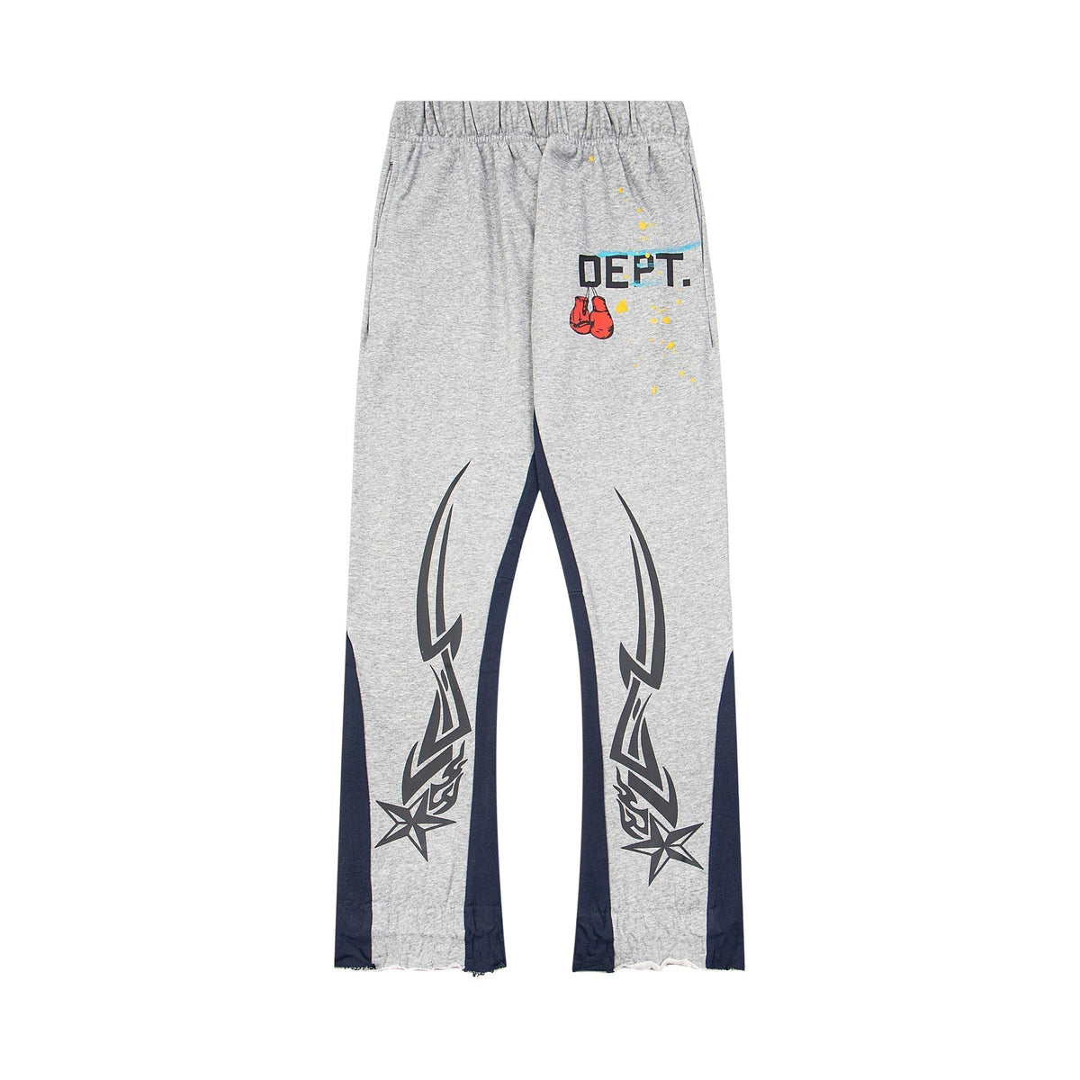 Gallery Dept Sweatpants T Hand-painted splashed ink letter splicing casual trousers