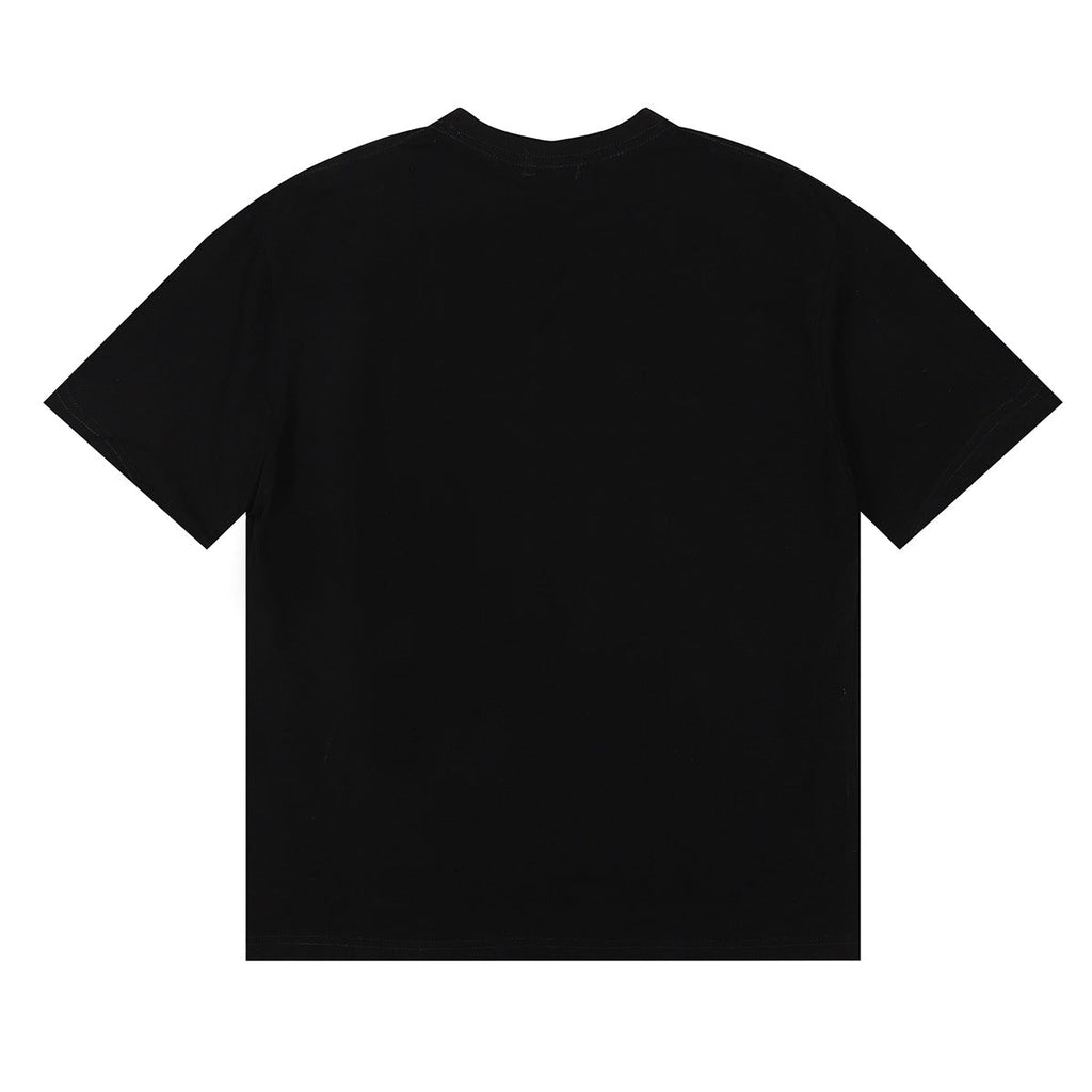 Rhude T-shirt Ski Theme Letter Print Short Sleeve T-shirt