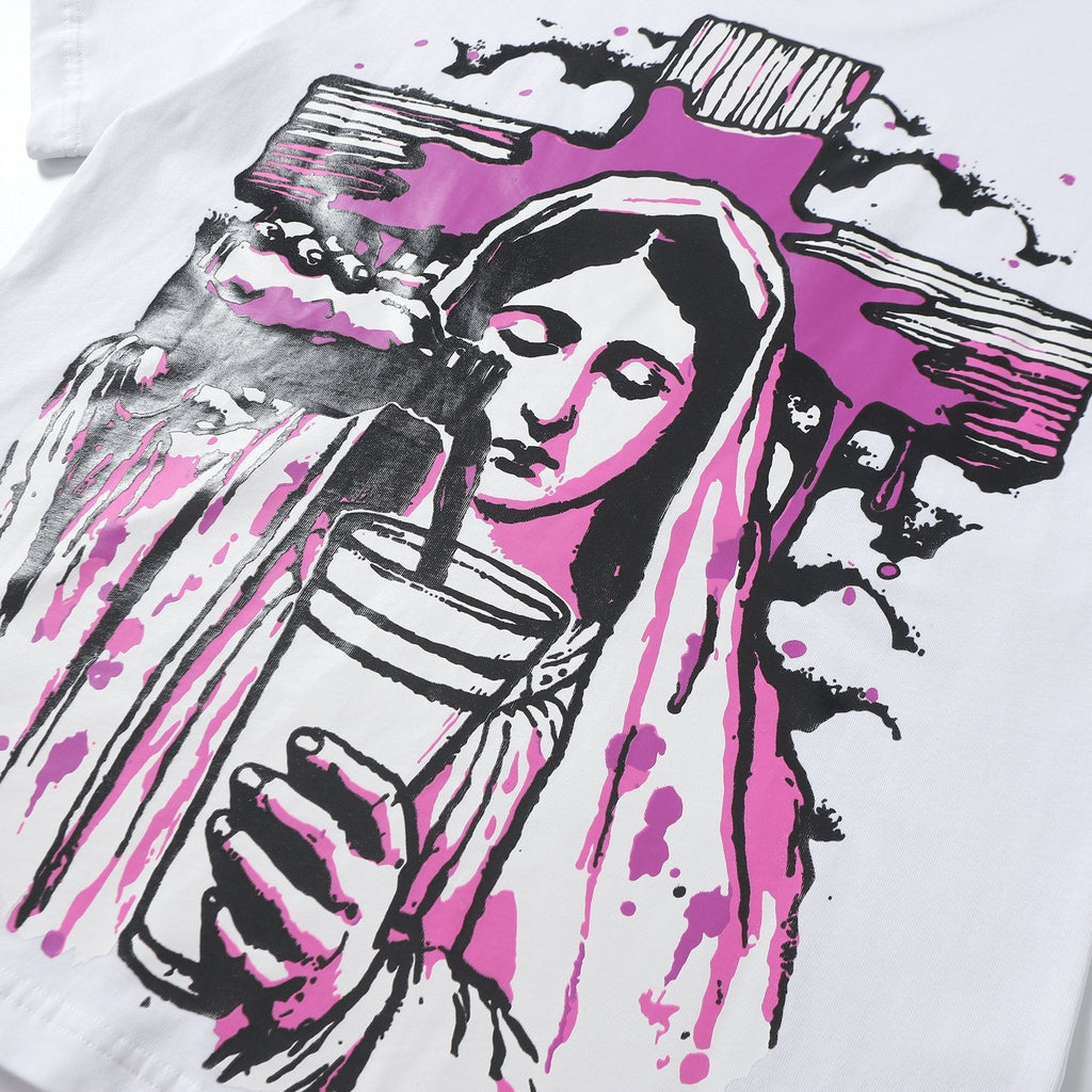 THAT'S A AWFUL LOT OF COUGH SYRUP Front & Back Graphic T-Shirt ¡ª detail
