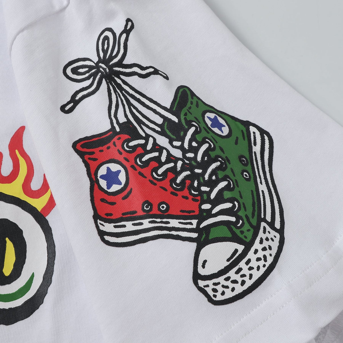 THAT'S A AWFUL LOT OF COUGH SYRUP Front & Back Graphic Short-Sleeve T-Shirt ¡ª detail