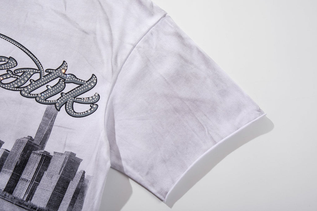 MAJESTIK Tour-Style Back Print T-Shirt ¡ª detail
