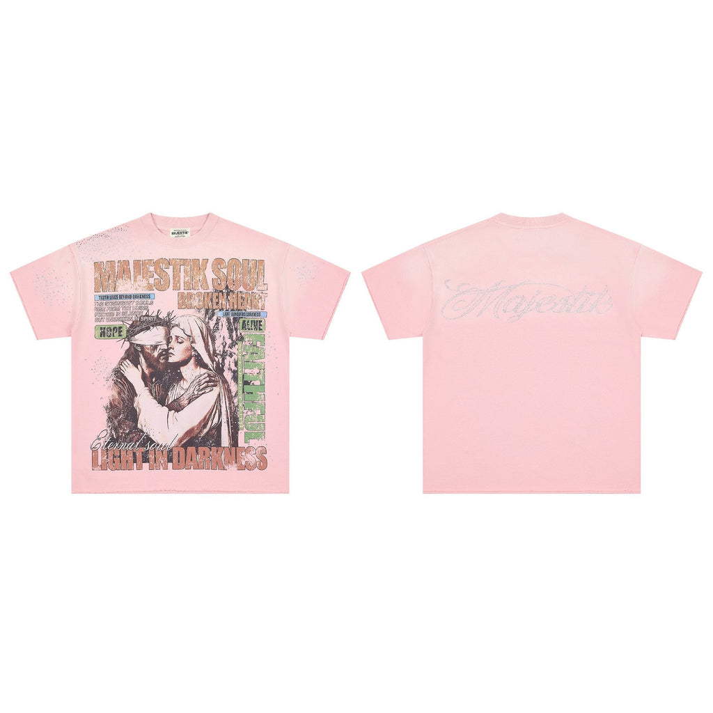 MAJESTIK Soul Graphic Short-Sleeve T-Shirt ¡ª hero
