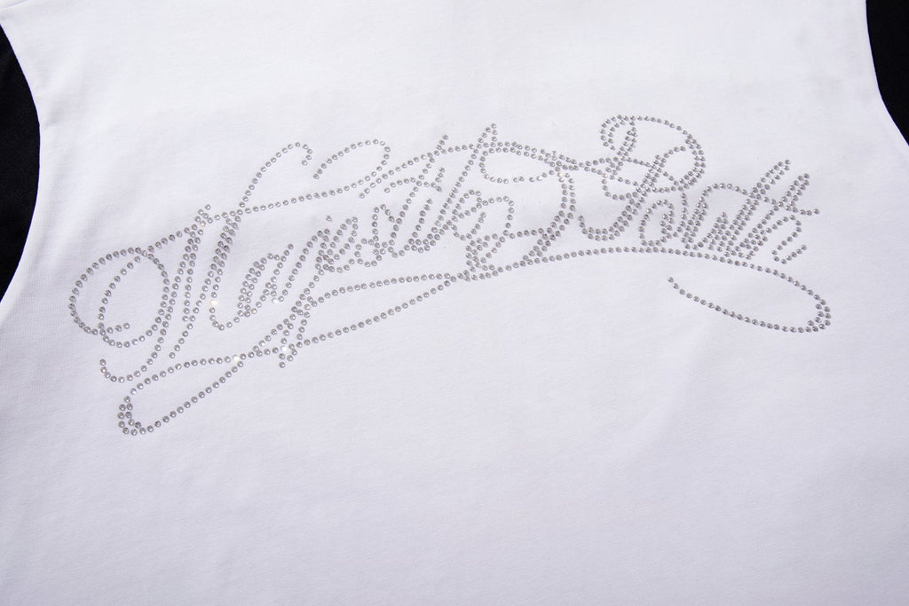 MAJESTIK Car Graphic Zip-Front Short-Sleeve T-Shirt ¡ª detail