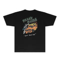 Gallery Dept T Shirt Retro Printed Loose Short-Sleeved Shirt